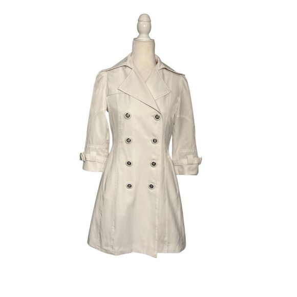 Guess white trench coat - Picture 1 of 10